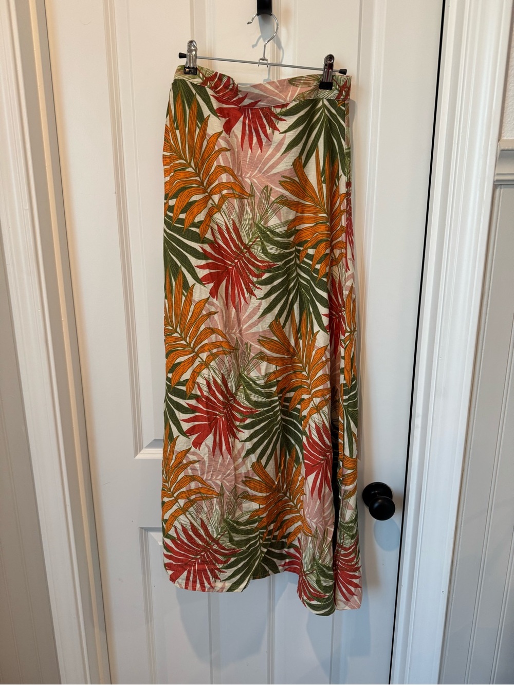 Wamiani Tropical Leaf Swimsuit Cover up Skirt